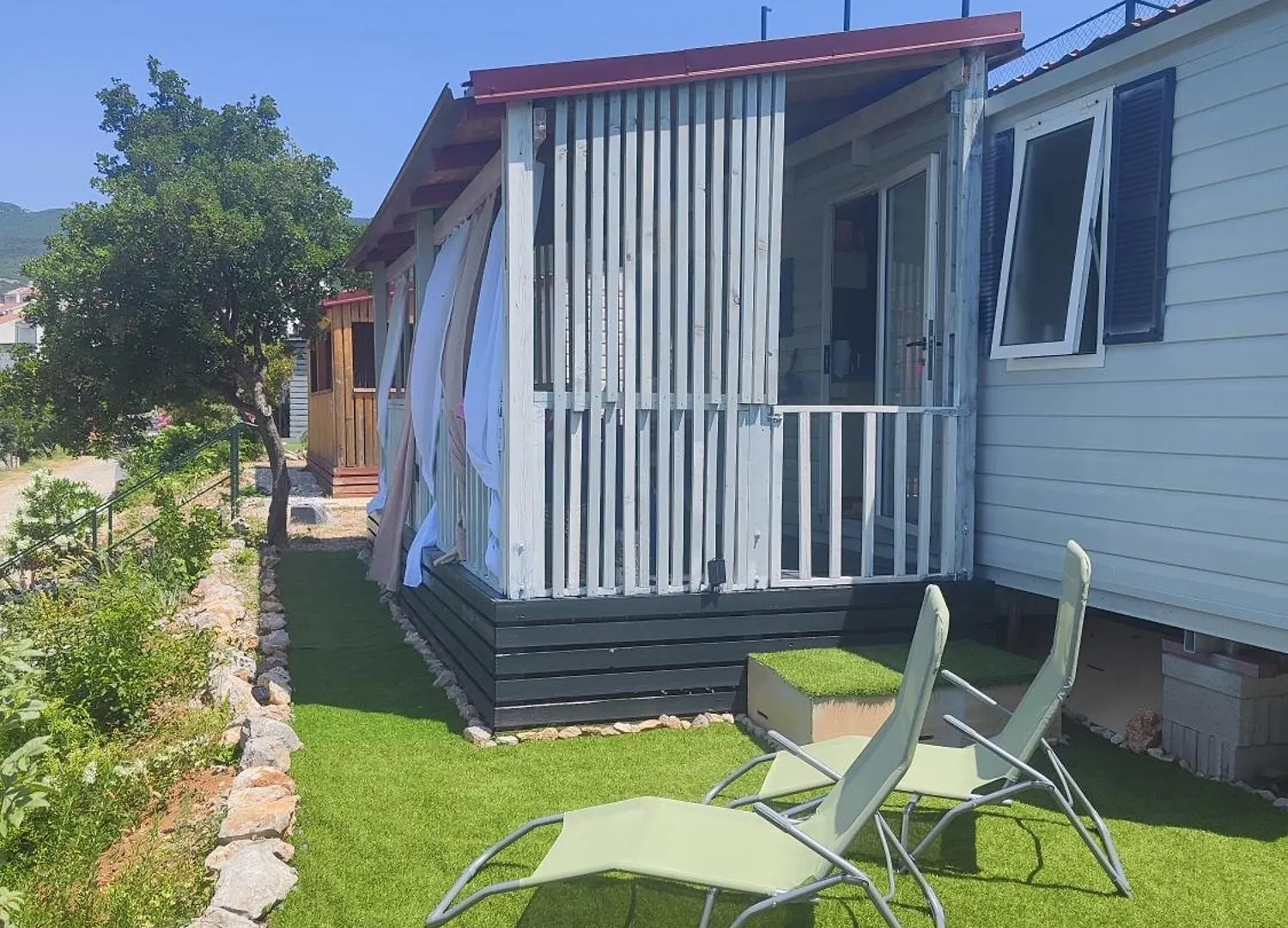 Kemping Mobile Home Relax Klenovica Horvátország